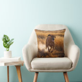 Elegant Rhodesian Ridgeback Throw Pillow クッション (椅子)