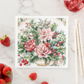 Elegant Rococo Floral and Foliage Holiday Dining  (インサイチュ)