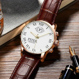 Elegant Roman numeral classic luxury  腕時計