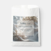 Elegant romantic babys breath floral wedding フェイバーバッグ (正面)