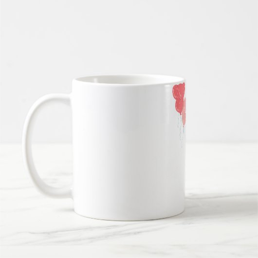 Elegant Romantic Couple Mug コーヒーマグカップ (左)