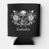 Elegant, Romantic Goth Personalized 缶クーラー (正面)