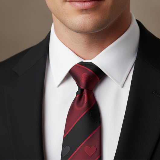 Elegant Romantic Valentine's Day Gift for Him ネクタイ