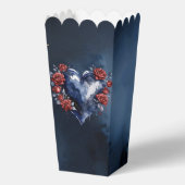 Elegant rose arrangement with golden foliage フェイバーボックス (裏面)