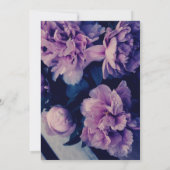 Elegant Rose Flowers Wedding invitation 招待状 (裏面)