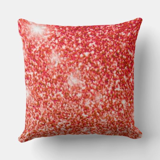 Elegant Rose Gold Glitter Gradient Monogram Name クッション (裏面)