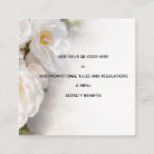 Elegant Rose Loyalty Business Card  ロイヤリティカード (裏面)