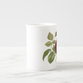 Elegant Rose Personalised ボーンチャイナマグカップ (正面)