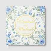 Elegant Roses and Hydrangea Botanical Design ゲストブック (正面)