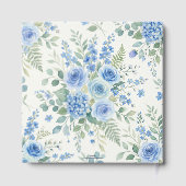 Elegant Roses and Hydrangea Botanical Design ゲストブック (裏面)