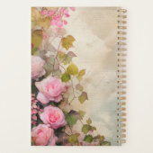 Elegant Roses Floral Planner – Romantic Botanical プランナー手帳 (裏面)