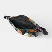 Elegant Round Platter Fanny Pack ファニーパック (見開き)