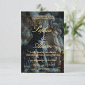 Elegant Royal Wedding Invitation サンキューカード (スタンド正面)