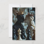 Elegant Royal Wedding Invitation サンキューカード (裏面)