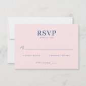 Elegant RSVP Card (正面)