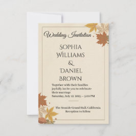 Elegant RSVP Card – Olive Green Wedding Suite 2025