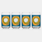 Elegant Rustic Boho  ガラス缶 (正面)