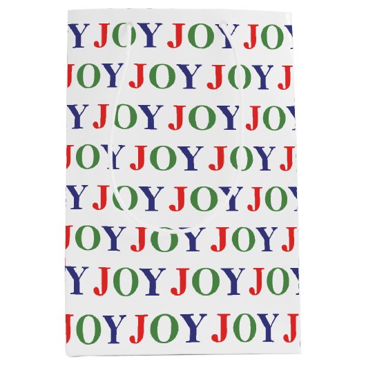 Elegant Rustic Classy Plaid Pattern ミディアムペーパーバッグ (正面)