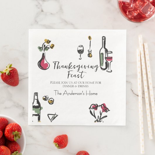 Elegant Rustic Thanksgiving Dinner (インサイチュ)