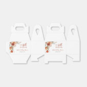 Elegant Rustic Wildflower Fall in Love Baby Shower フェイバーボックス (折り畳みなし)