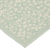 Elegant Sage Green Botanical テーブルクロス (アングル)
