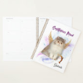 Elegant Sagittar Zodiac Cat Planner Notebook プランナー手帳 (ディスプレー)