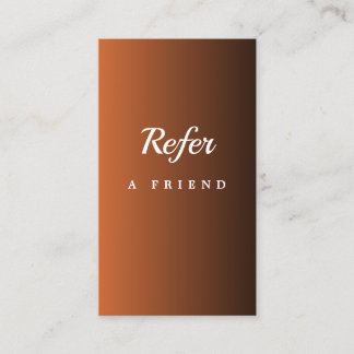 Elegant Salon & Spa Referral Card 紹介カード