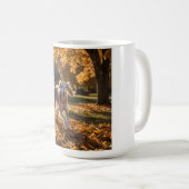 Elegant Saluki Coffee Mug コーヒーマグカップ (正面右)