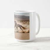Elegant Saluki Coffee Mug コーヒーマグカップ (正面右)