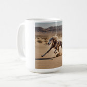 Elegant Saluki Coffee Mug コーヒーマグカップ (正面左)