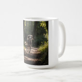 Elegant Saluki Coffee Mug コーヒーマグカップ (正面右)