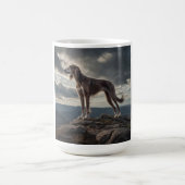 Elegant Saluki Coffee Mug コーヒーマグカップ (中央)