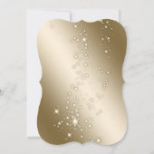 Elegant,Santa Hat,Orange Cocktail Christmas 招待状 (裏面)