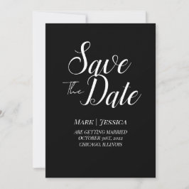 Elegant Save The Date Card | Minimal Modern セーブザデート