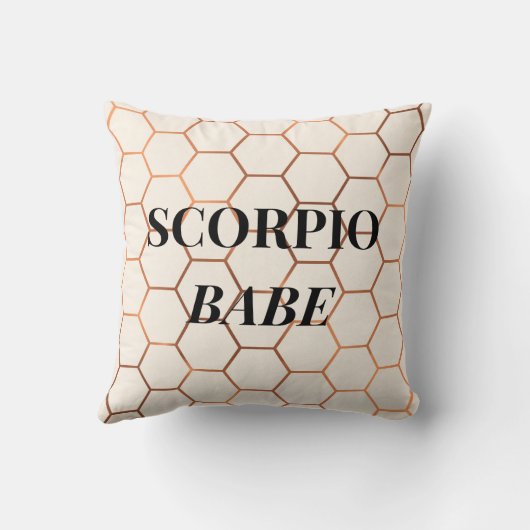 Elegant Scorpio クッション (裏面)