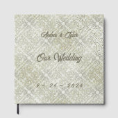 Elegant Scribble Pattern ゲストブック (正面)