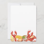 Elegant Script Engagement Party 招待状 (裏面)