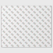 Elegant Script For We Walk By Faith Not By Sight ラッピングペーパー (フラット)