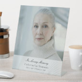 Elegant Script Funeral Tabletop Sign 台座サイン (インサイチュ)