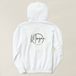 Elegant Script Monogram Personalized Name Hoodie パーカ