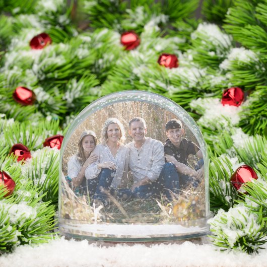 Elegant Script Red Photo Religious (クリスマス)