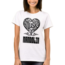 Elegant Scrolled Heart for Mandolin Lovers