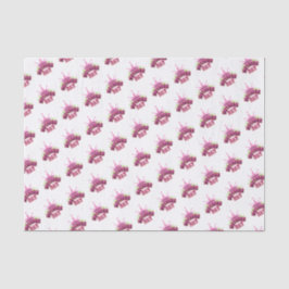 Elegant Shiny Pink Queen Crown Happy mothers day  薄葉紙