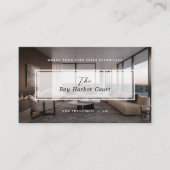 Elegant Short Term Rental Property Manager Photo 名刺 (正面)