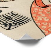 Elegant Silence – Traditional Geisha Wall Art ポスター (角)