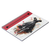 Elegant Silhouette Sketch Journal ノートブック (左側)