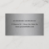 Elegant Silver 名刺 (裏面)