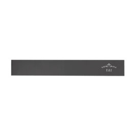 Elegant Silver and Black Wrap Around Wedding  ラップアラウンド宛名ラベル