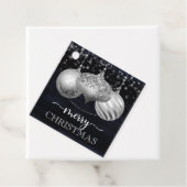 Elegant Silver Christmas Ornaments フェイバータグ (インサイチュ)