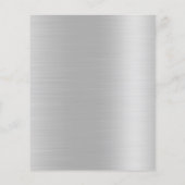 Elegant Silver Glitter Salon チラシ (裏面)